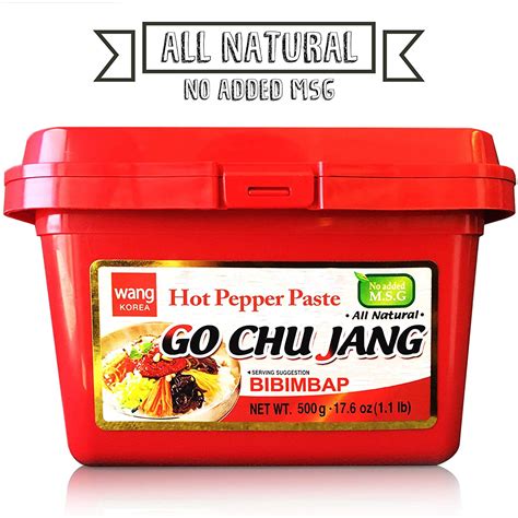 Wang Food Gochujang Hot Red Chili Pepper Paste Korean Traditional