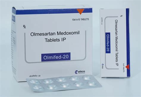 Olmifed Olmesartan Medoxomil Tablets Ip Elkos Healthcare