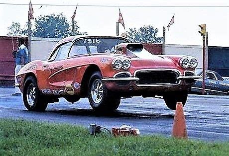 1962 Corvette Gasser | Drag racing cars, Old race cars, Chevy corvette