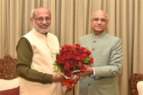 15.01.2024 : Jharkhand Governor meets Maharashtra Governor | Raj Bhavan ...