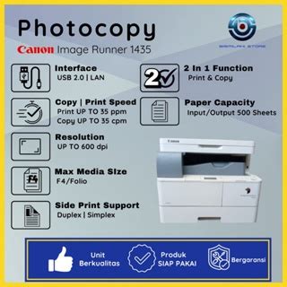 Jual Mesin Fotocopy Canon Ir Siap Pakai Untuk Usaha Fotocopy