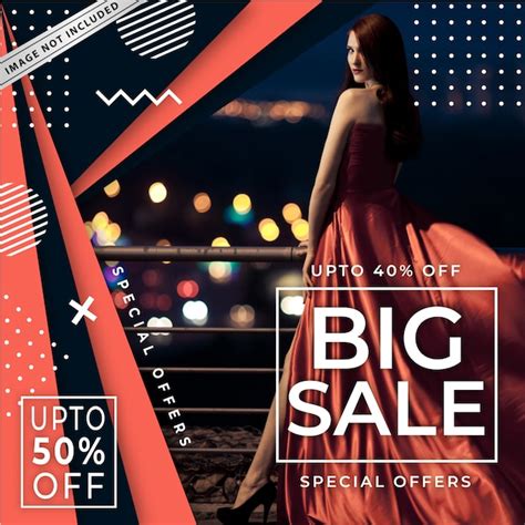 Premium Vector Modern Sale Banner Template