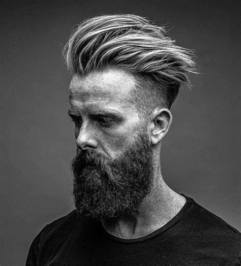 84 Undercut With Beard Haircut For Men Ideas