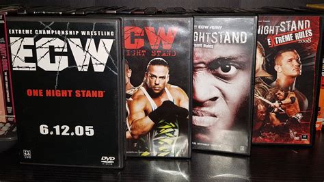 Wwe And Ecw One Night Stand Ppv Dvd Collection 2005 2008 Youtube