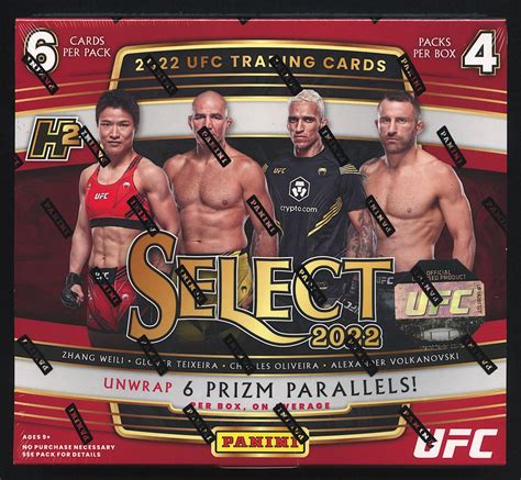 Panini Select Ufc H Hobby Hybrid Box Pristine Auction