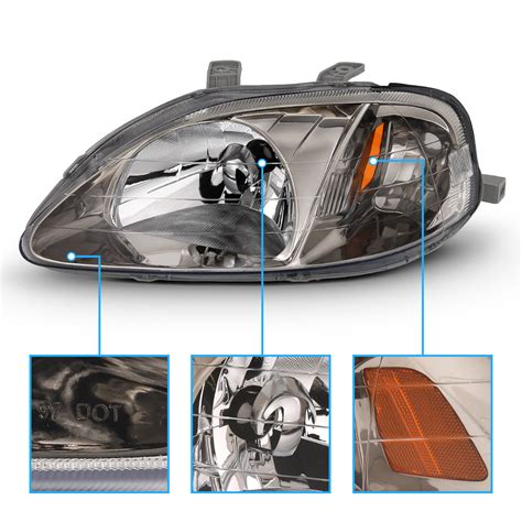 Honda Civic Replacement Headlights