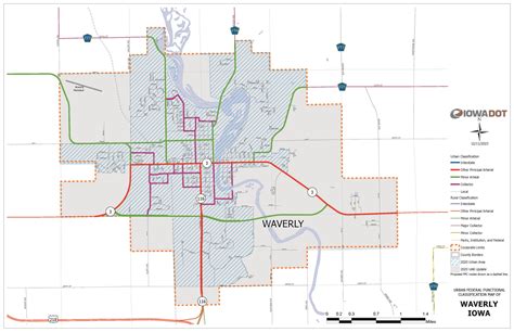 Waverly Street Map The City Of Waverly