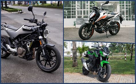 Nakedbike 400cc Chọn KTM Duke 390 Husqvarna Svartpilen 401 hay