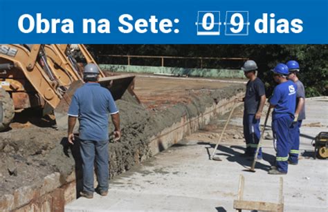 Obra Na Cratera Da Sete De Setembro Entra No Dia Regi O Jornal Nh