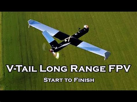 How to build a V-Tail Aircraft for Long Range FPV & Autonomous Missions ...