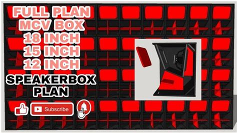 Mcv Box Design D18 D15 D12 Full Plan