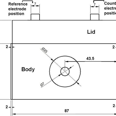 Schematic Of The Specially Designed Photoelectrochemical Cell