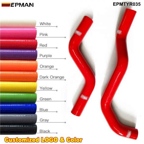 EPMAN Silicone Intercooler Radiator Hose Kit For Toyota Altezza SXE10