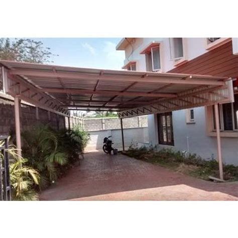 Stainless Steel Car Parking Roofing Shed To Mm Rs Square