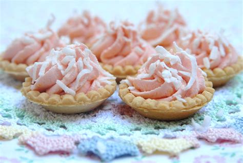 Pink Piccadilly Pastries Minute Pink Coconut Tarts