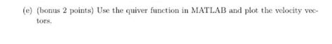 Solved Pts Consider The Incompressible Irrotational Two