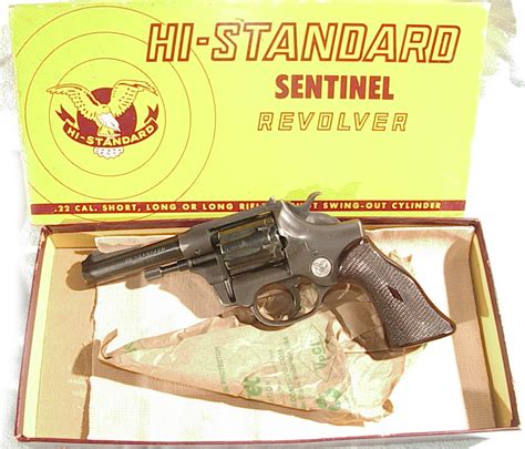 Monty Whitley Inc Hi Standard Sentinel Revolver In Its Factory Box