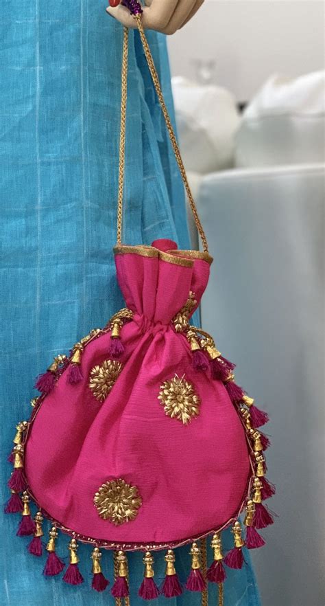 Pin By Archita On Architas Potli Bags Potli Bags Floral Clutches Bags