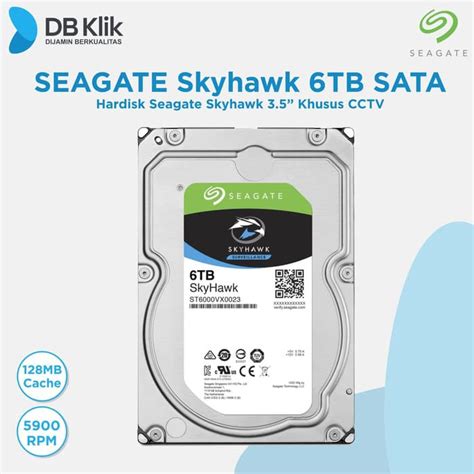 Jual Hardisk Seagate Skyhawk 6tb 35 Inch Khusus Cctv Shopee Indonesia