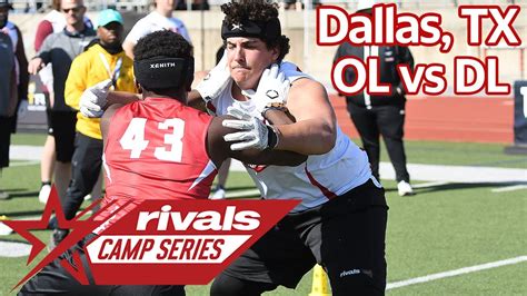 Rivals Camp Series Dallas Ol Vs Dl On Youtube