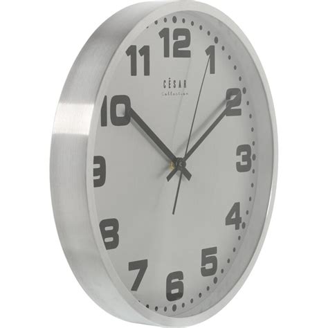 Reloj Pared Aluminio Cm Movicm Mvto Segundero Cont Nuo Herm Genes