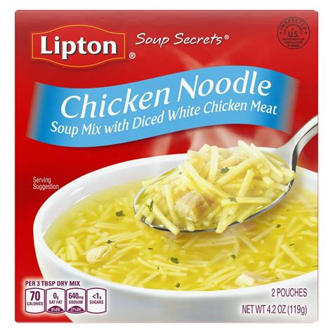 Lipton Soup Secrets Chicken Noodle Instant Soup Mix 4 2 Oz