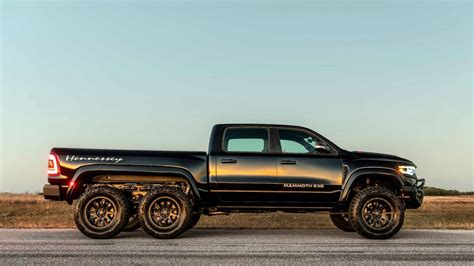 Hennessey MAMMOTH 6X6 RAM TRX Truck Packs Over 1,000 HP!