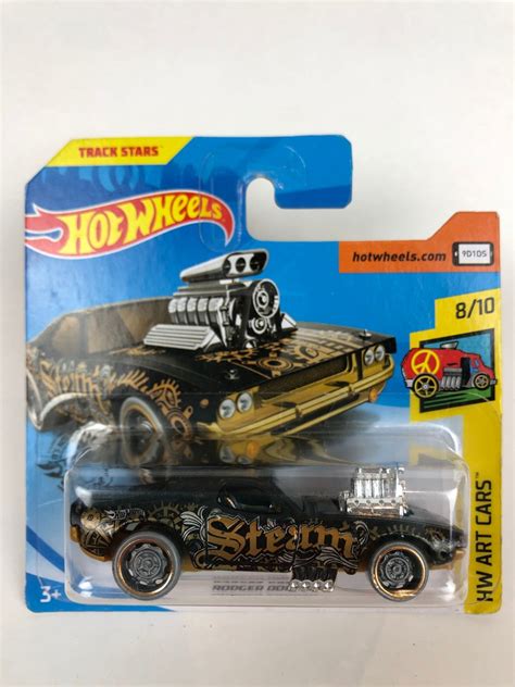 HOT WHEELS RODGER DODGER HW ART CARS 8 10 GHC20 NO BLISTER PALADINO LEILÕES