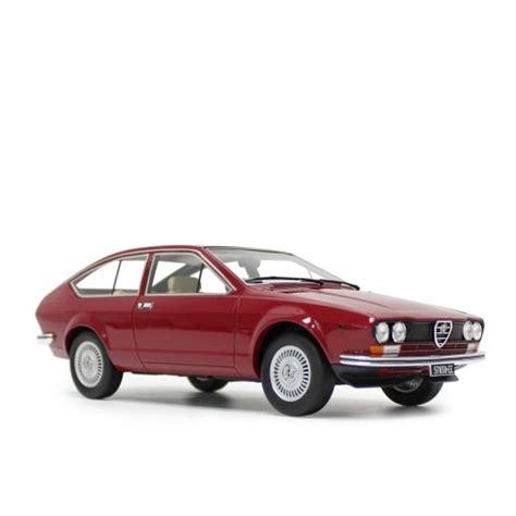 Alfa Romeo Alfetta Gt Car Model Red Laudoracing Models