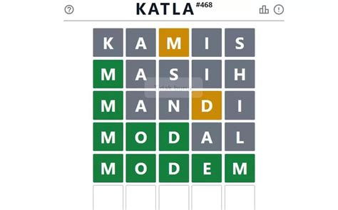 Kunci Jawaban Kuis Game Katla Hari Ini Mei Dan Artinya