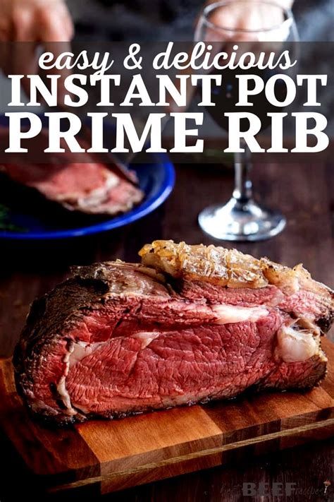 Reverse Sear Instant Pot Prime Rib Roast Recipe Cooking Prime Rib