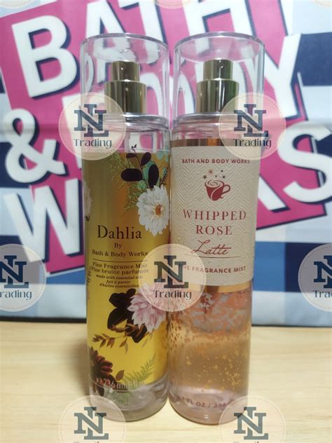 AUTHENTIC BBW DAHLIA WHIPPED ROSE LATTE MIST Bundle Beauty