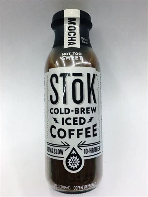 Stok Mocha Cold Brew Iced Coffee Soda Pop Shop