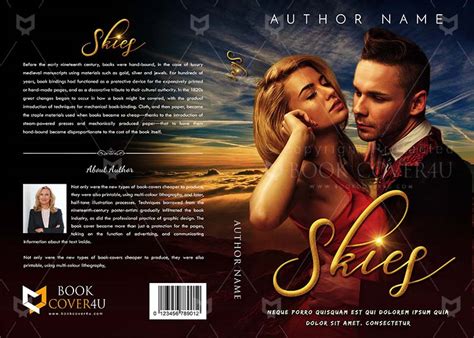 Romance Book cover Design - Skies