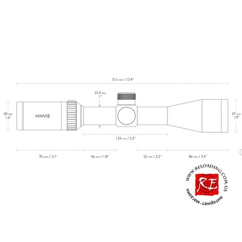 Оптический прицел на мелкашку Hawke Vantage 3-9х40 (.22 LR) купить в ...