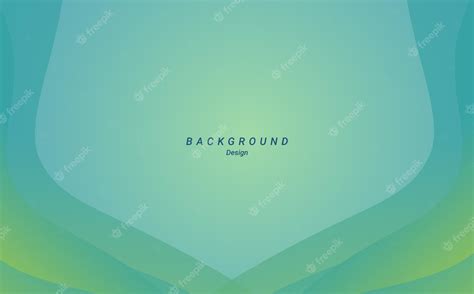 Premium Vector Abstract Green Template Background Design