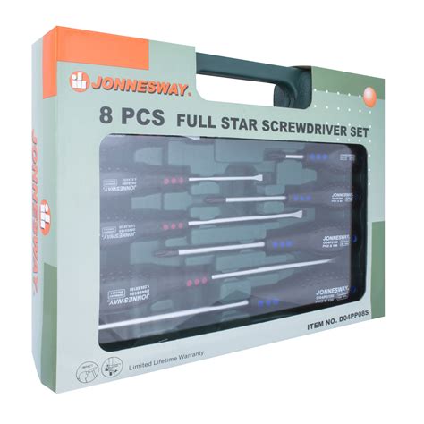 JUEGO DESTORNILLADORES JONNESWAY 8 PIEZAS (D04PP08S) | Aceitera Regional