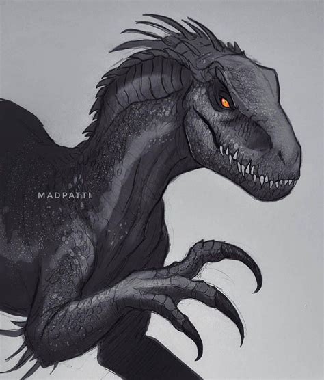 Indoraptor By Madpattii Jurassic World Dinosaurs Dinosaur Art Jurassic World