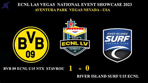 ECNL NATIONAL EVENT LAS VEGAS 2023 BVB ECNL U15 NTX RIVER ISLANDS