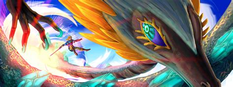 Artstation Zelda Dragon Of Light