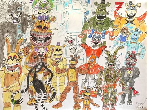 Happy 7th Anniversary Fnaf By Zomboider On Deviantart