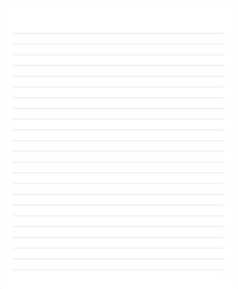 39 Printable Lined Paper Templates