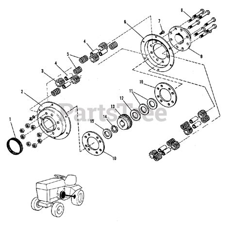 Agco D Agco Lawn Tractor Hp Differential Group