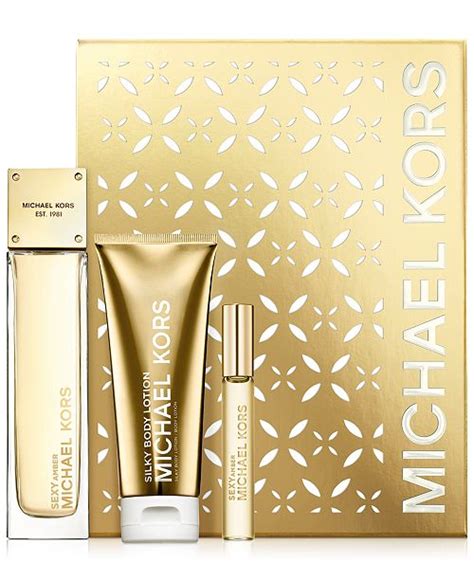 Michael Kors 3 Pc Sexy Amber T Set All Perfume Beauty Macy S