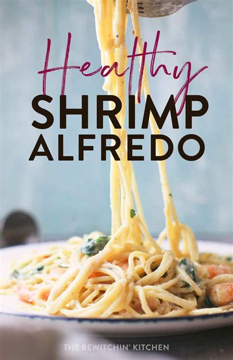 This Healthy Tuscan Shrimp Alfredo Sauce Is Low Calorie But Full On