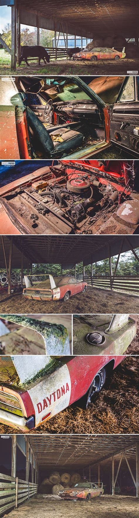 1969 Dodge Daytona Charger Barn Find Alabama Photos Verlassene