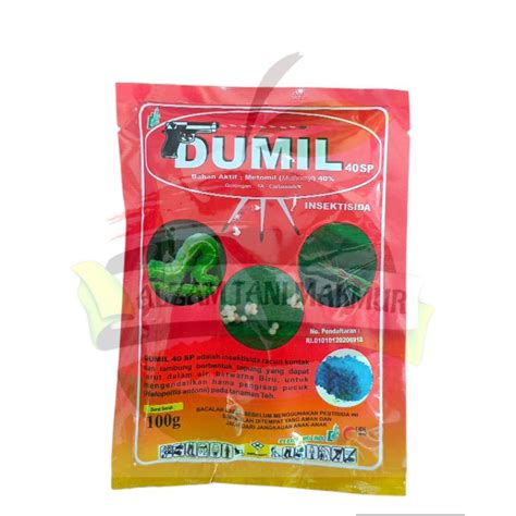 Jual Insektisida Pembasmi Hama DUMIL 40 SP Isi 100gram Bahan Aktif