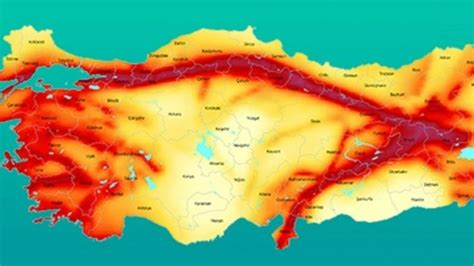 T Rkiyede Deprem Riski Olmayan B Lgeler Belli Oldu Te O Iller