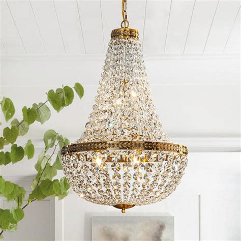 Aloa Decor Light Antique Gold In W Vintage And Glam Crystal