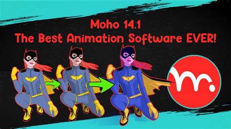 How To Create Amazing Animations With Moho Batgirl Is Calling